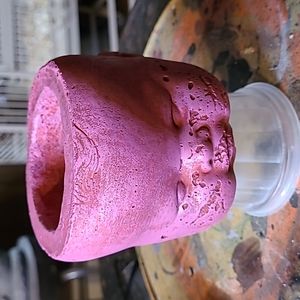 Doll head planter (pink)